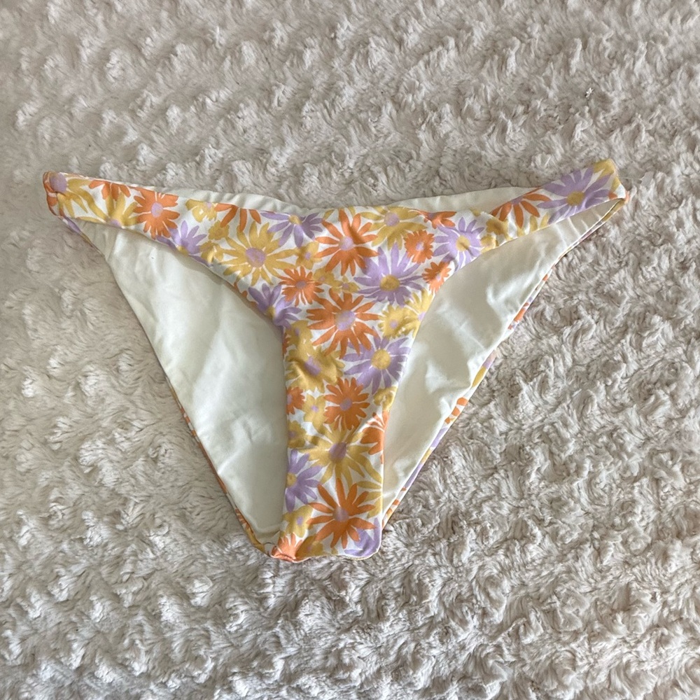 L*Space Floral Bottoms - Orange and Purple floral NEW